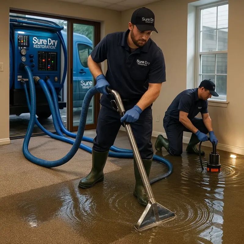 Water Extraction and Removal process in Sugarmill Woods, FL